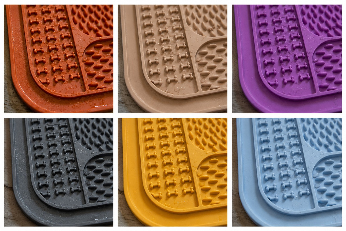 Tapis de léchage en silicone